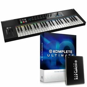 Native Instruments Komplete Kontrol S49 Keyboard + Komplete 10 Ultimate Softw...
