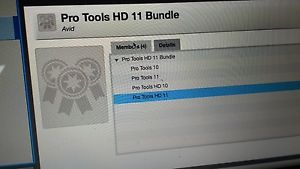 Avid Pro Tools HD11 HD10 11 10 Software License Bundle iLok 2 Non-Transferable