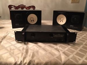 Yamaha NS-10 Studio Monitors and David Halfler Power Amp