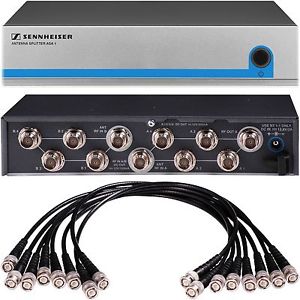 Sennheiser ASA 1 Antenna Splitter + NT1-1 PSU for G3 Wireless Microphones EW100