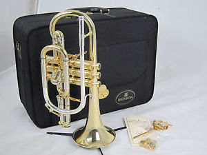 Besson Prestige BE2028-1 B flat cornet (lacquer) Silver Mouthpipe