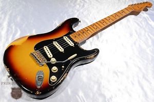 Fender 2005 MBS 1959 Stratocaster Relic 3CS Built Electric Guitar Free shipping