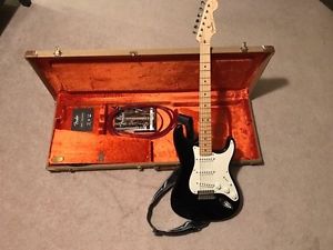 Fender American Stratocaster Electric Guitar, Eric Clapton "Blackie" Tweed Case