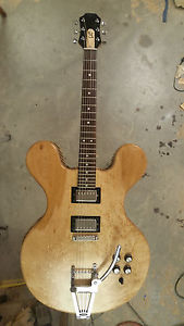 NEW HANDMADE Hollow Body Electric Guitar
