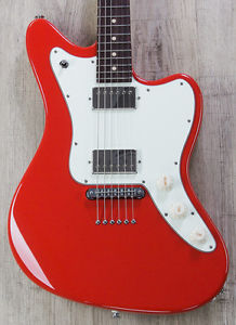 Suhr Classic JM Pro HH Guitar, Dakota Red, Rosewood Board, Tonepros Bridge