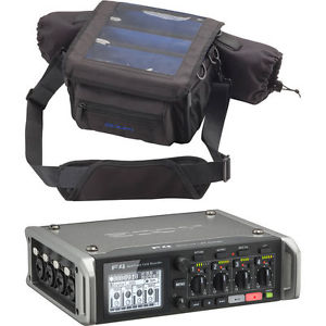 Zoom F4 Multitrack Field Recorder with Timecode & Protective Case