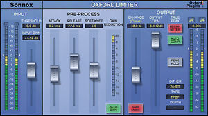 6 x Sonnox plugins ; eq , dynamics, inflator , limiter v2 , suprEsser , reverb