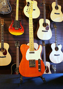 Brand New G&L ASAT Classic Clear Orange Nitro Body & Neck Finish Made in USA