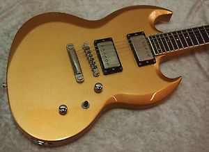 ESP Custom Guitars Viper Bolt-On neck sparkle gold w/ case Japan? USA?