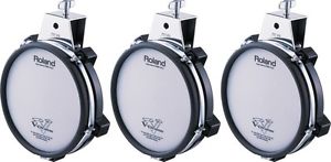 Roland PD-85 V-Pad - Black (3-pack) Value Bundle