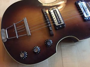 Höfner Violin Gitarre 459 aus Den 60er Jahren / Hofner Violin Guitar from 60ies