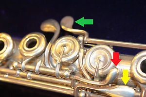 Bertrem Bb FLUTE D'AMORE SIb, Sterling Silver, Bb Foot, Powell Bb Key! BASS ALTO