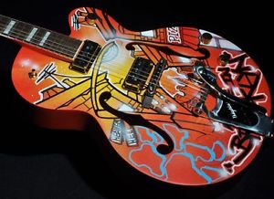 GRETSCH  G6120KB  KAVES BROOKLYN #4/12 ''MADE IN BROOKLYN'' GRAFFITI GUITAR HARD