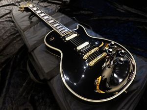 EDWARDS E-LP-92CD Black w/soft case Free shipping Guiter Bass From JAPAN
