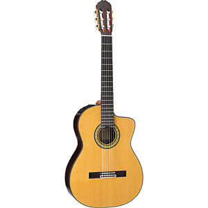new Takamine Hirade TH5C Classical nylon string acoustic electric guitar with ha