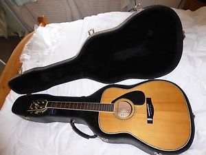 Yamaha FG 461S Acoustic Guitar Hard Case Excellent Condition