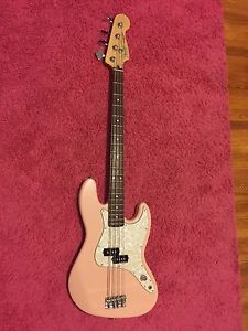 2001 Mark Hoppus Fender Precision Bass Shell Pink, Blink 182,Seymour Duncan