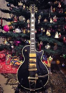 Heritage H157 Custom Black Beauty 3 pickups bigsby