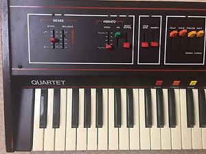 ARP QUARTET aka SIEL ORCHESTRA, VINTAGE ANALOGUE SYNTHESIZER / KEYBOARD