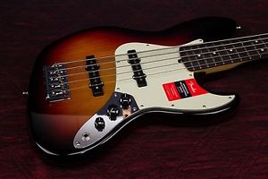 New Fender American Professional Jazz Bass V 3TSB Authorized Dealer Warranty
