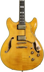Ibanez AS153-AA Antique Amber incl. Case