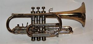Cornet Olds Standard Tempered Bell made for Red Nichols 1946, excellent player