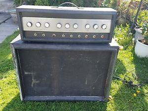 Vintage 60's Sears SILVERTONE 1484 TUBE GUITAR AMP TWIN TWELVE METALLICA