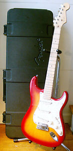 2007 FENDER AMERICAN DELUXE STRATOCASTER *Made in USA* Sienna Sunburst & CASE