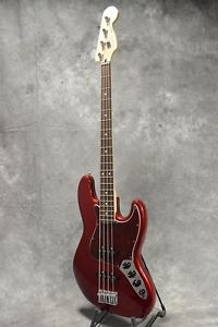 Fender Deluxe Active Jazz Bass Candy Apple Red Electric Bass Guitar