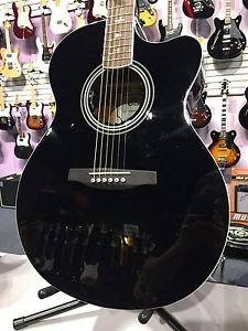 PRS SE A10e Angelus Black w/OHSC