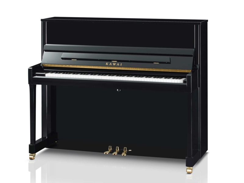 K300 PIANOFORTE VERTICALE NERO LUCIDO KAWAI
