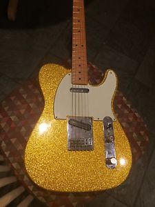 Fender Baja Telecaster Gold Sparkle