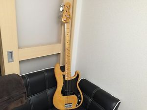 Used! Fender Japan PB70 Precision Bass Custom Natural Maple Neck Ash 1994-1995