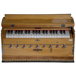 Handmade  Harmonium - 9 Stop - Double Reed - Coupler  By Dorpmarket