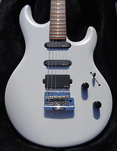 Music Man Luke II White Pearl Matching Head Steve Lukather NEW Guitar