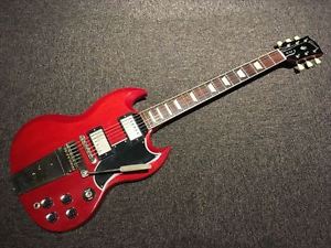 Gibson CS Historic Collection SG Standard Reissue VOS Maestro 2010 Red E-guitar