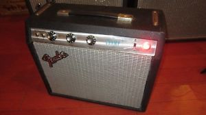 Vintage Original circa 1978 Fender Champ Silverface Amplifier W/ Speaker Upgrade