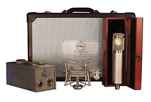 New Peluso 22 251 Vacuum Tube Microphone System Mic w/PSU, Case, Shockmount