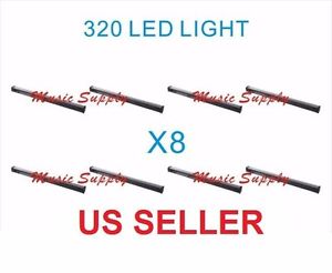 LOT DJ 320 10mm RGB LED LIGHTS WALL WASH BAR 6ch DMX512 STAGE PARTY SHOW 8 PC