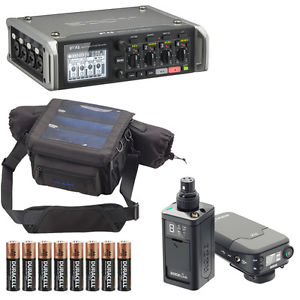 Zoom F4 w/Protective Case & RODELink Newsshooter Kit Digital Wireless System