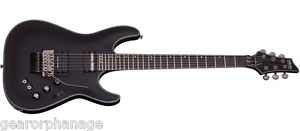 Schecter Blackjack SLS C-1 FR S P Sustainiac Satin Black SBK + Free Gig Bag C1