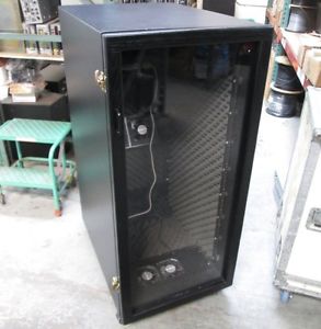 19" 24-RU MAC PC Server ISO BOX Sound Isolation Enclosure Cabinet Equipment Rack