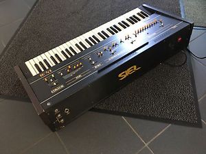 Siel LX6.1 Vintage Analogue Synthesizer Keyboard Organ 1980´s RETRO Italy RARE