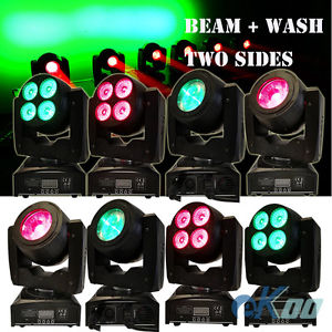 8 Units Beam + wash Two-side Moving Head DMX Stage Light DJ Club Party American
