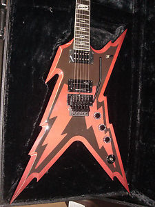 Dean Signature Series Dime Razorbolt Electric Guitar Black Red & HARDCASE