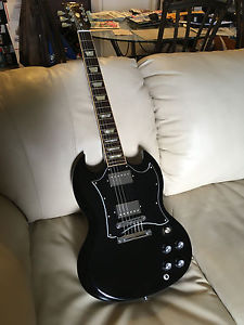 2009 Gibson SG Standard Electric Guitar Ebony MINT