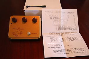 KLON Centaur Professional Overdrive Guitar Pedal - Gold Horse - Short Tail