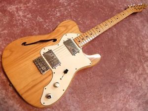 Fender USA Telecaster Thinline made 1976 Used  w/ Hard case