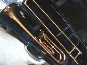 Yamaha YSL-448G Bb/F Trombone F ATTACHMENT TRIGGER Student Owned and still GOOD!