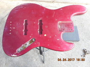 Vintage USA 4 bolt Refinished Fender Jazz Bass Body 1968?